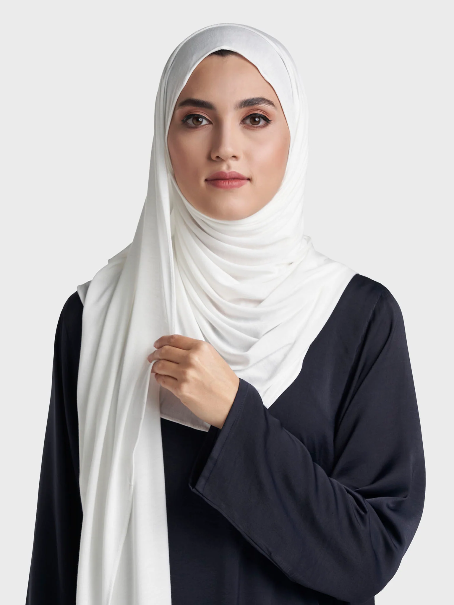 Kashkha Jersey Plain Ready to Wear Hijab (SRKP1335L) - Image 141