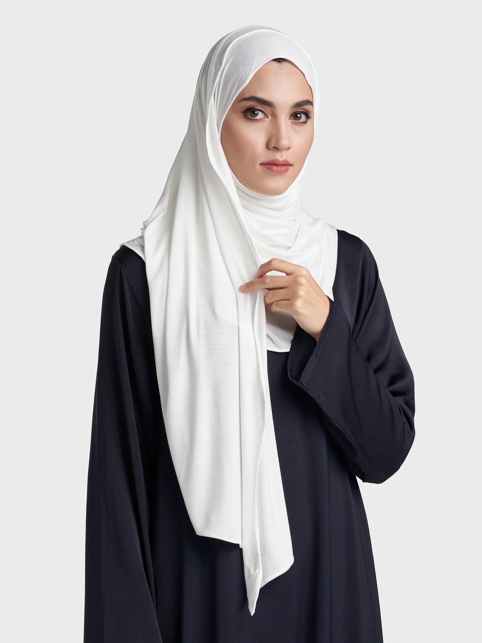 Kashkha Jersey Plain Ready to Wear Hijab (SRKP1335L) - Image 144