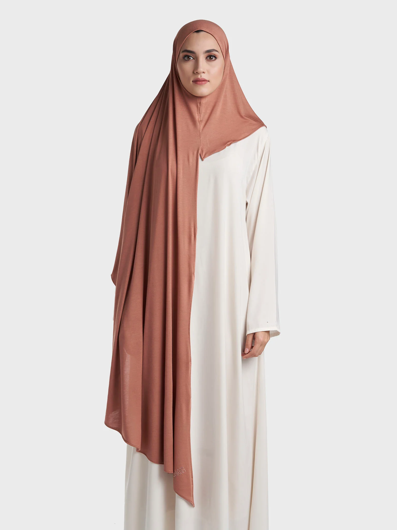 Kashkha Jersey Plain Ready to Wear Hijab (SRKP1335L) - Image 147