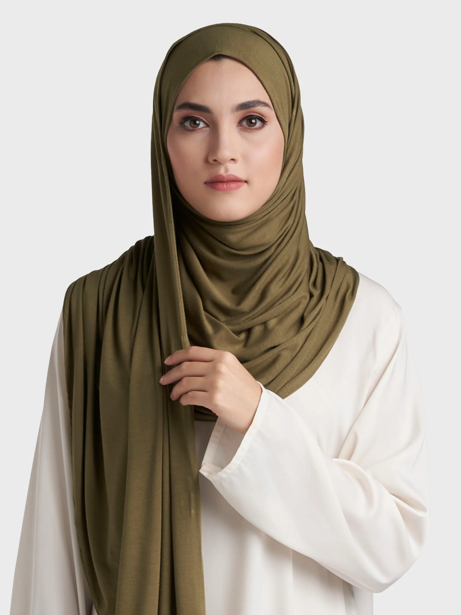 Kashkha Jersey Plain Ready to Wear Hijab (SRKP1335L) - Image 151