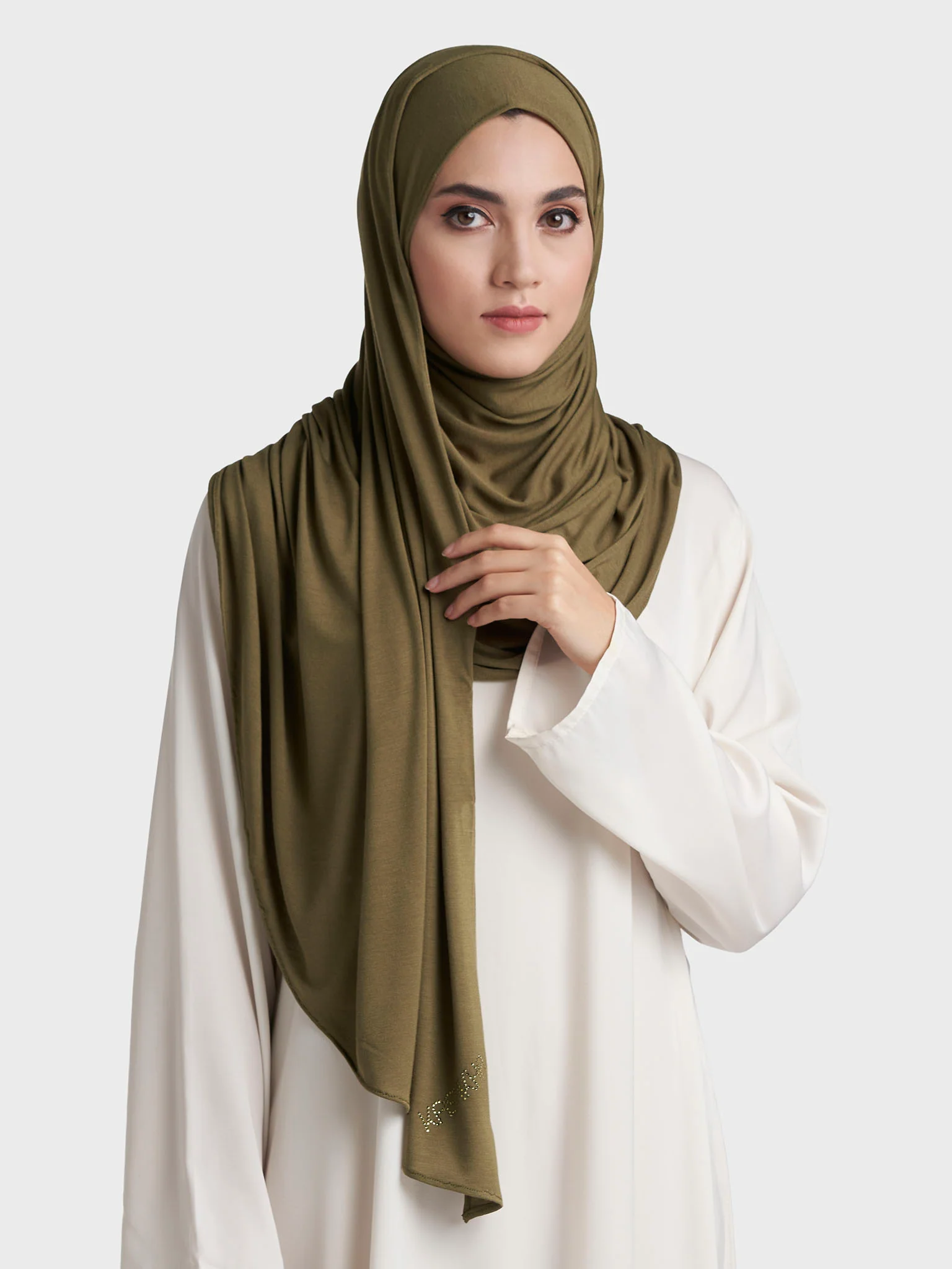 Kashkha Jersey Plain Ready to Wear Hijab (SRKP1335L) - Image 154