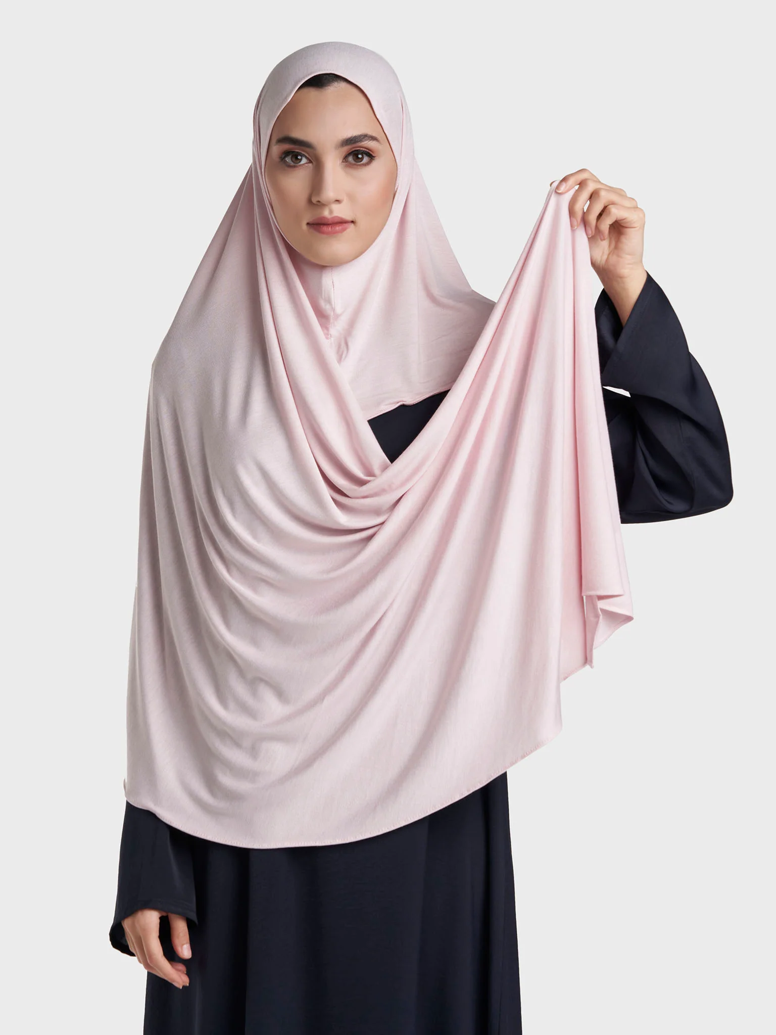 Kashkha Jersey Plain Ready to Wear Hijab (SRKP1335L) - Image 158