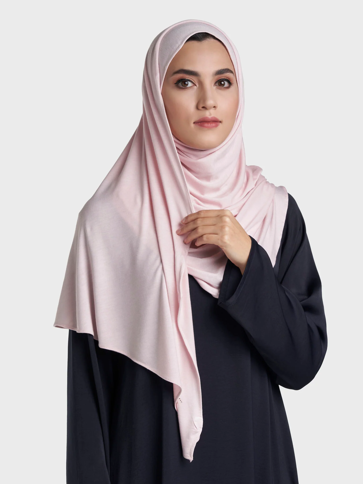 Kashkha Jersey Plain Ready to Wear Hijab (SRKP1335L) - Image 159