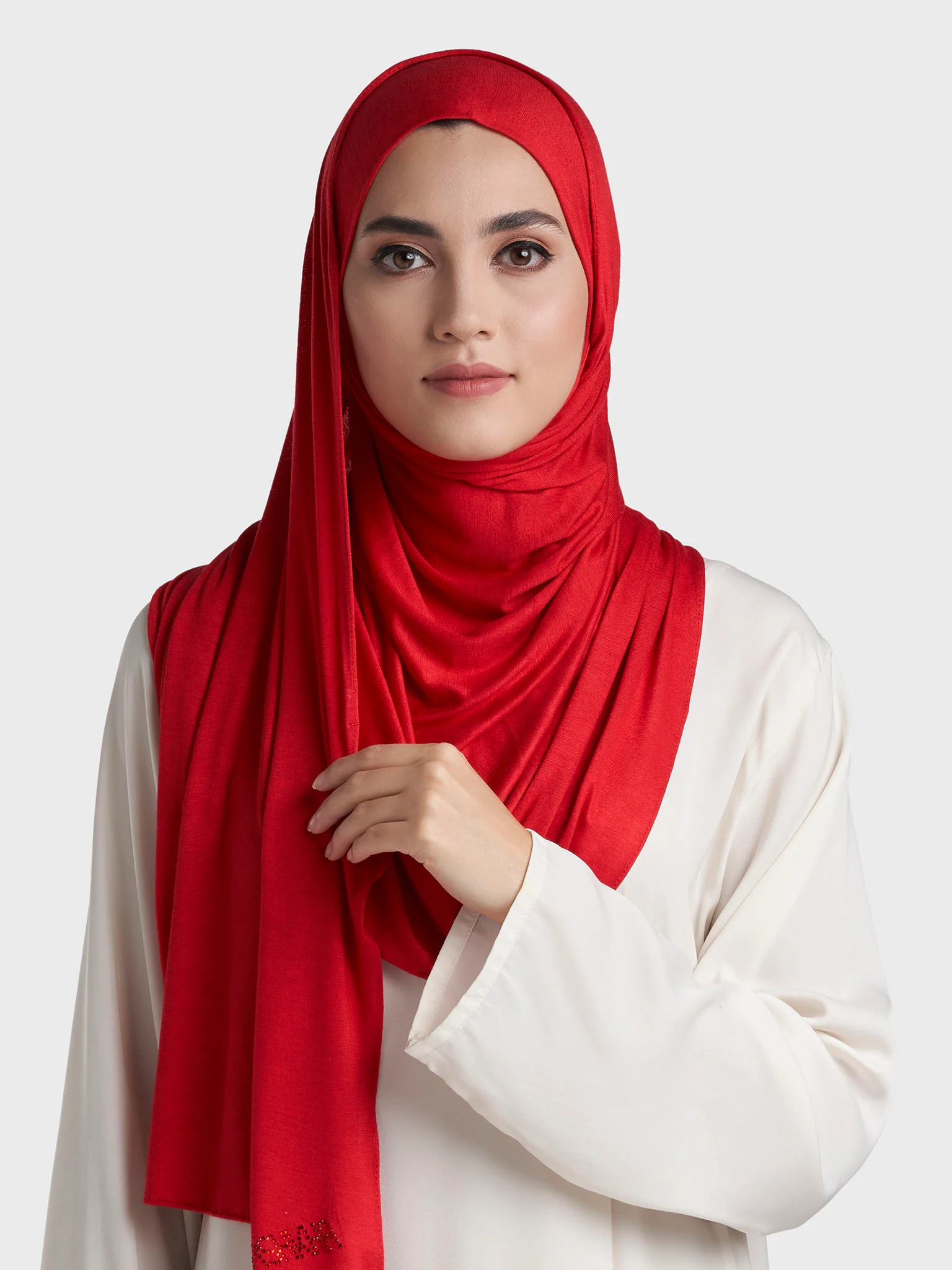Kashkha Jersey Plain Ready to Wear Hijab (SRKP1335L) - Image 161