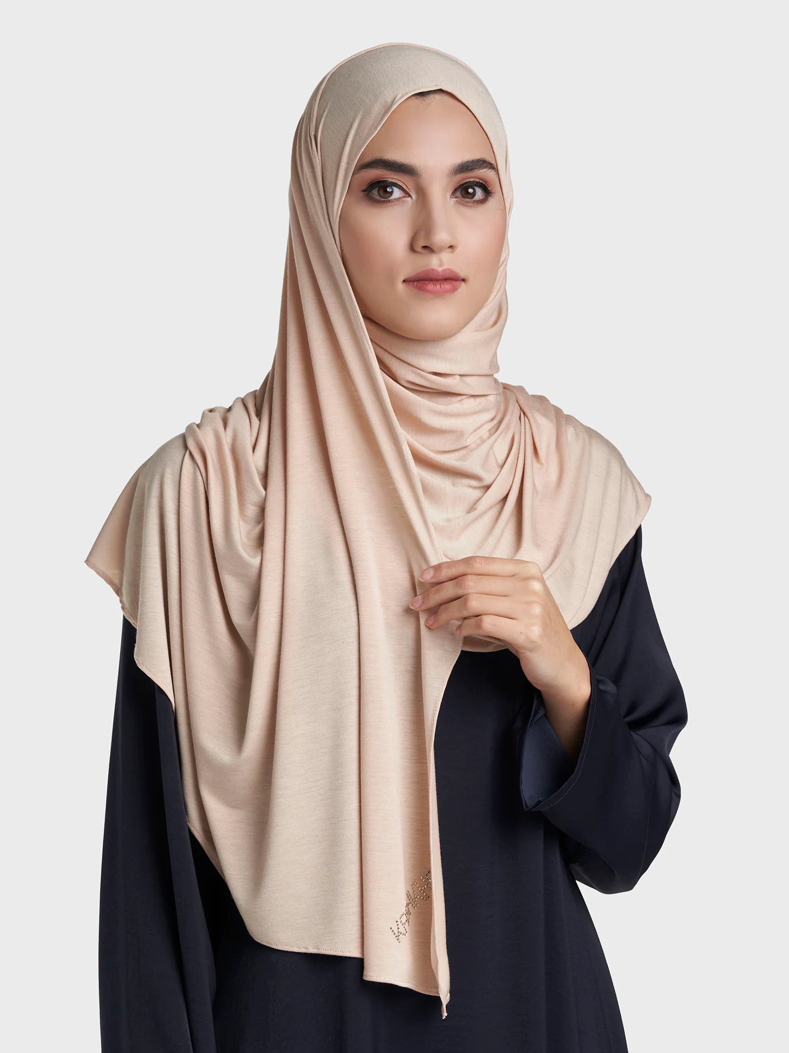Kashkha Jersey Plain Ready to Wear Hijab (SRKP1335L) - Image 19