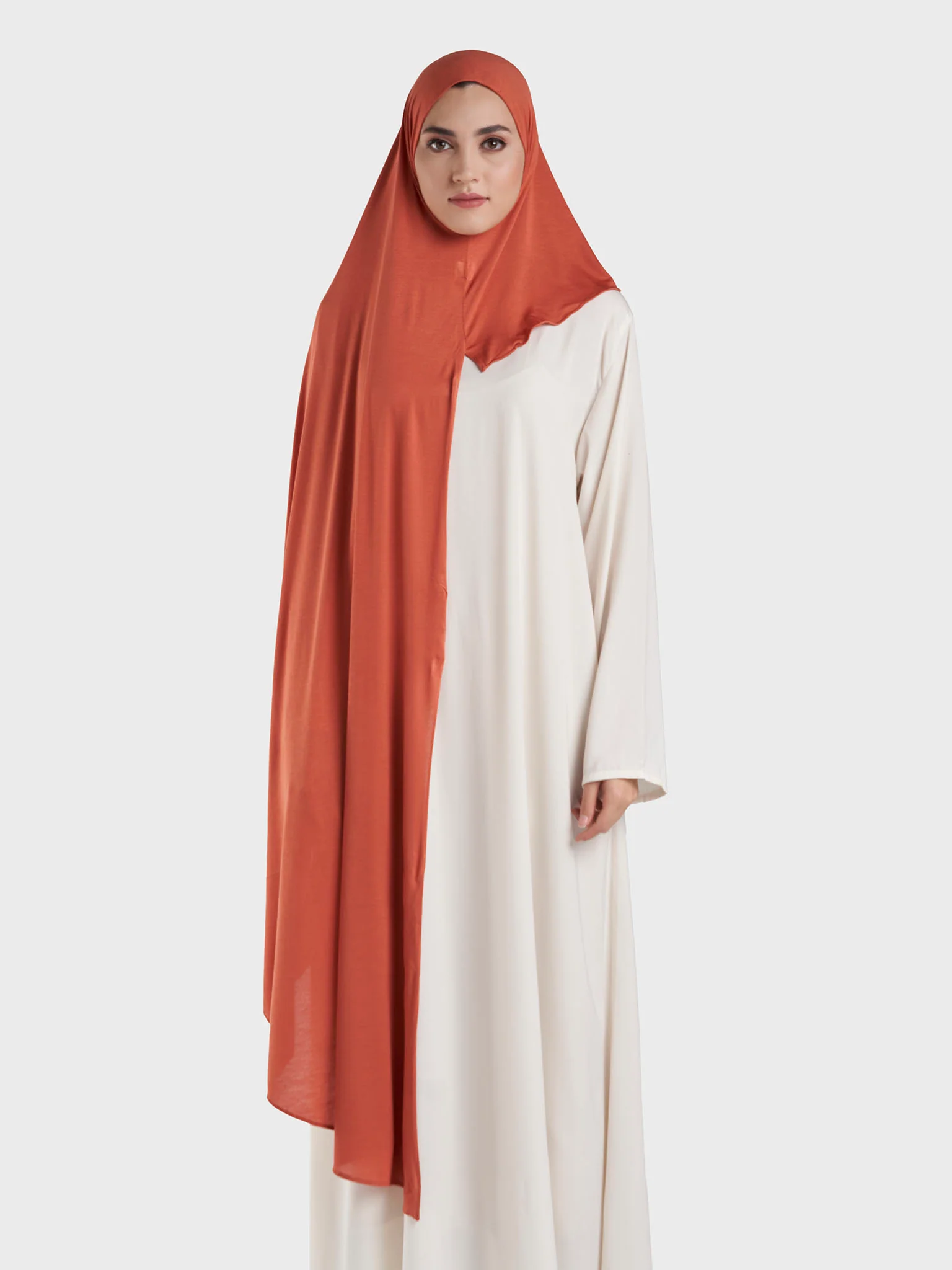Kashkha Jersey Plain Ready to Wear Hijab (SRKP1335L) - Image 2