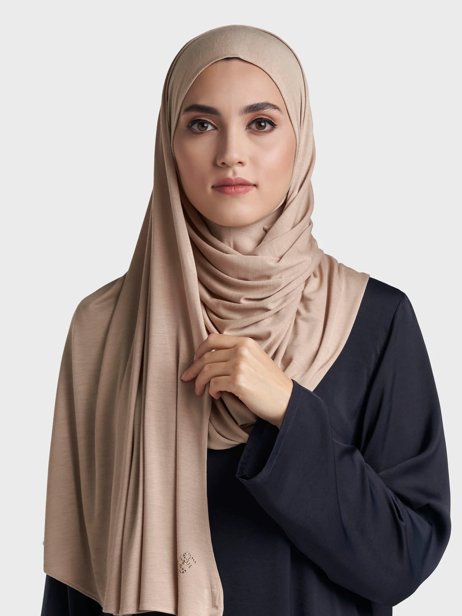 Kashkha Jersey Plain Ready to Wear Hijab (SRKP1335L) - Image 36