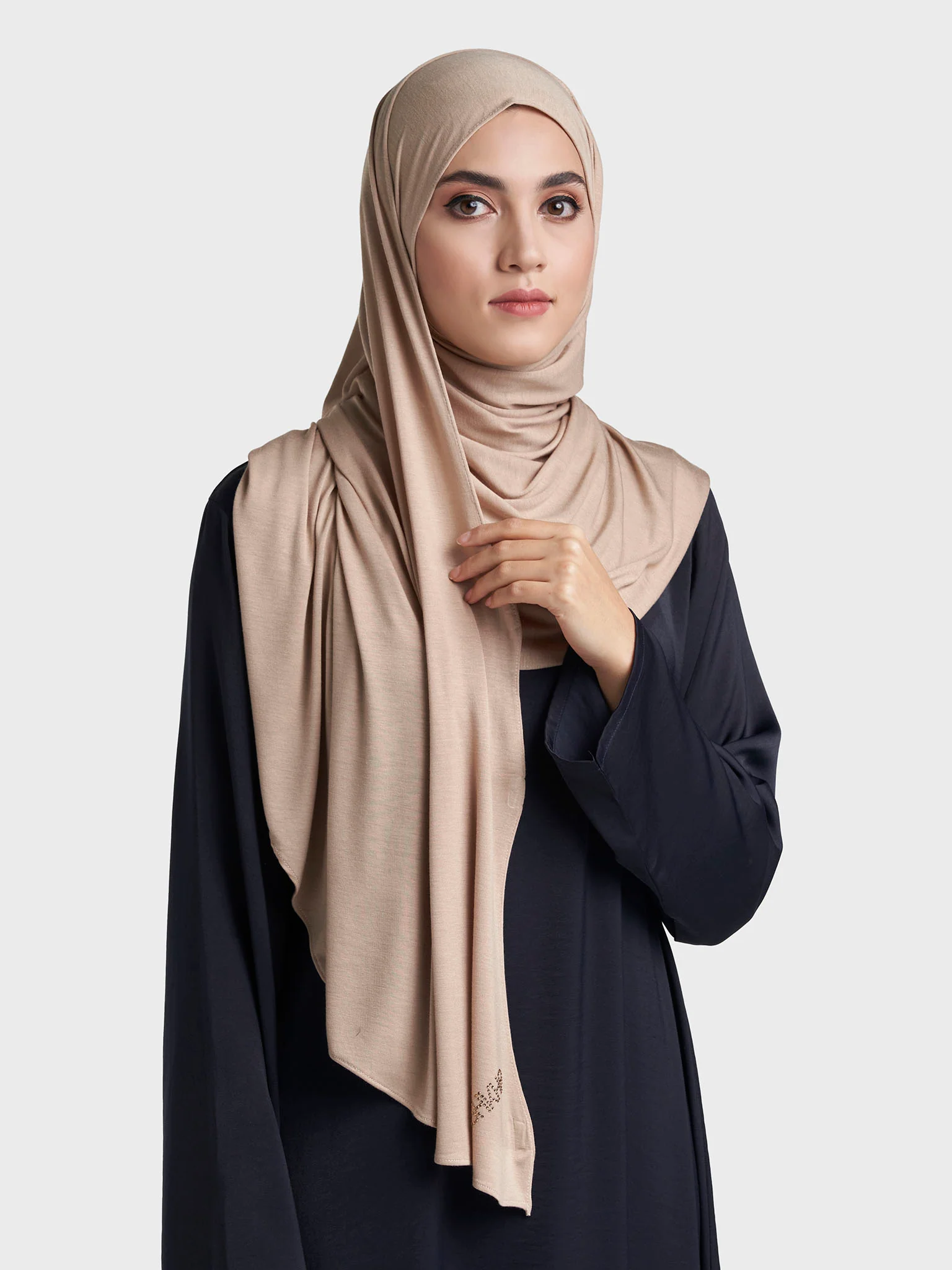 Kashkha Jersey Plain Ready to Wear Hijab (SRKP1335L) - Image 39