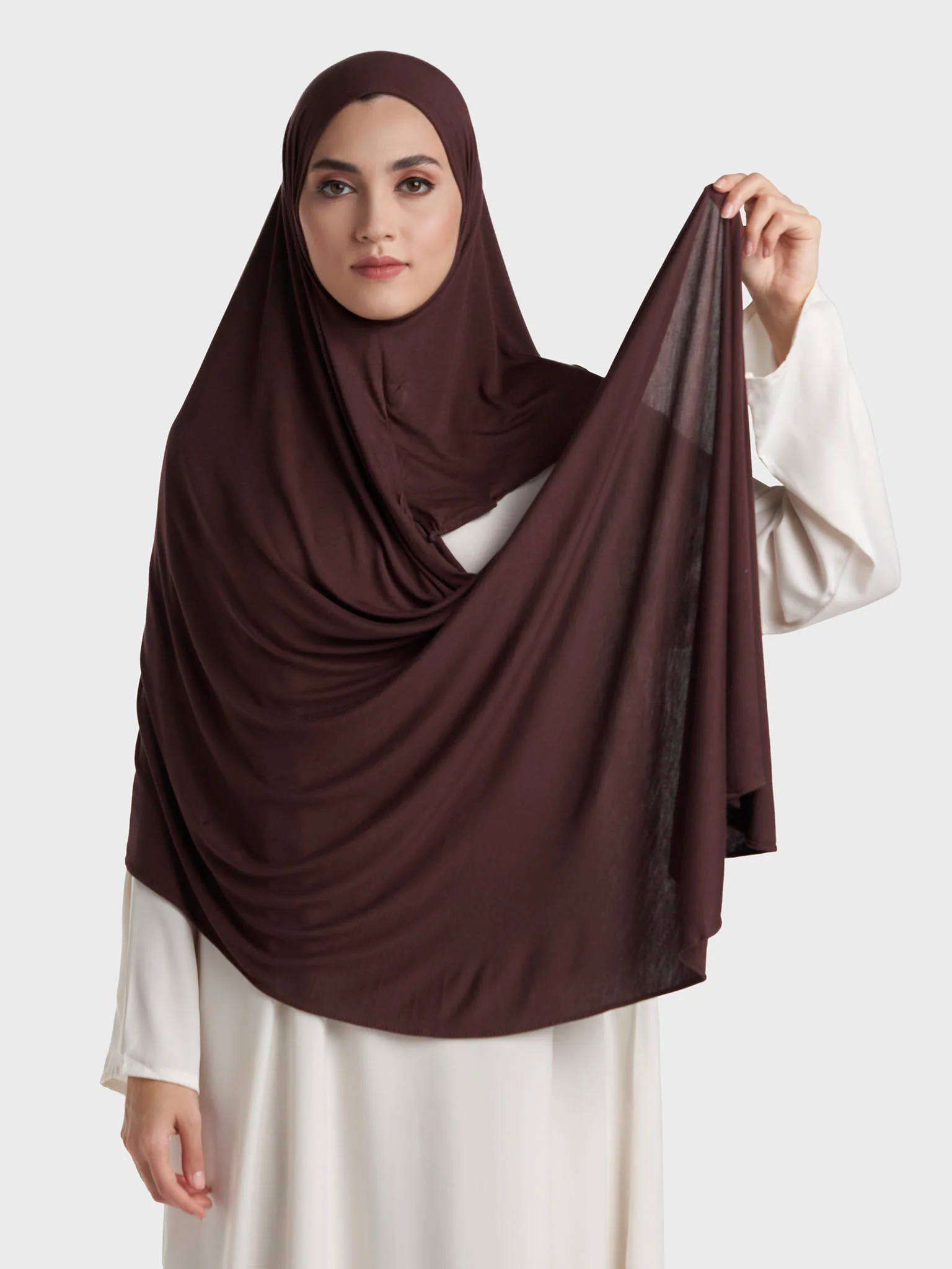 Kashkha Jersey Plain Ready to Wear Hijab (SRKP1335L) - Image 43