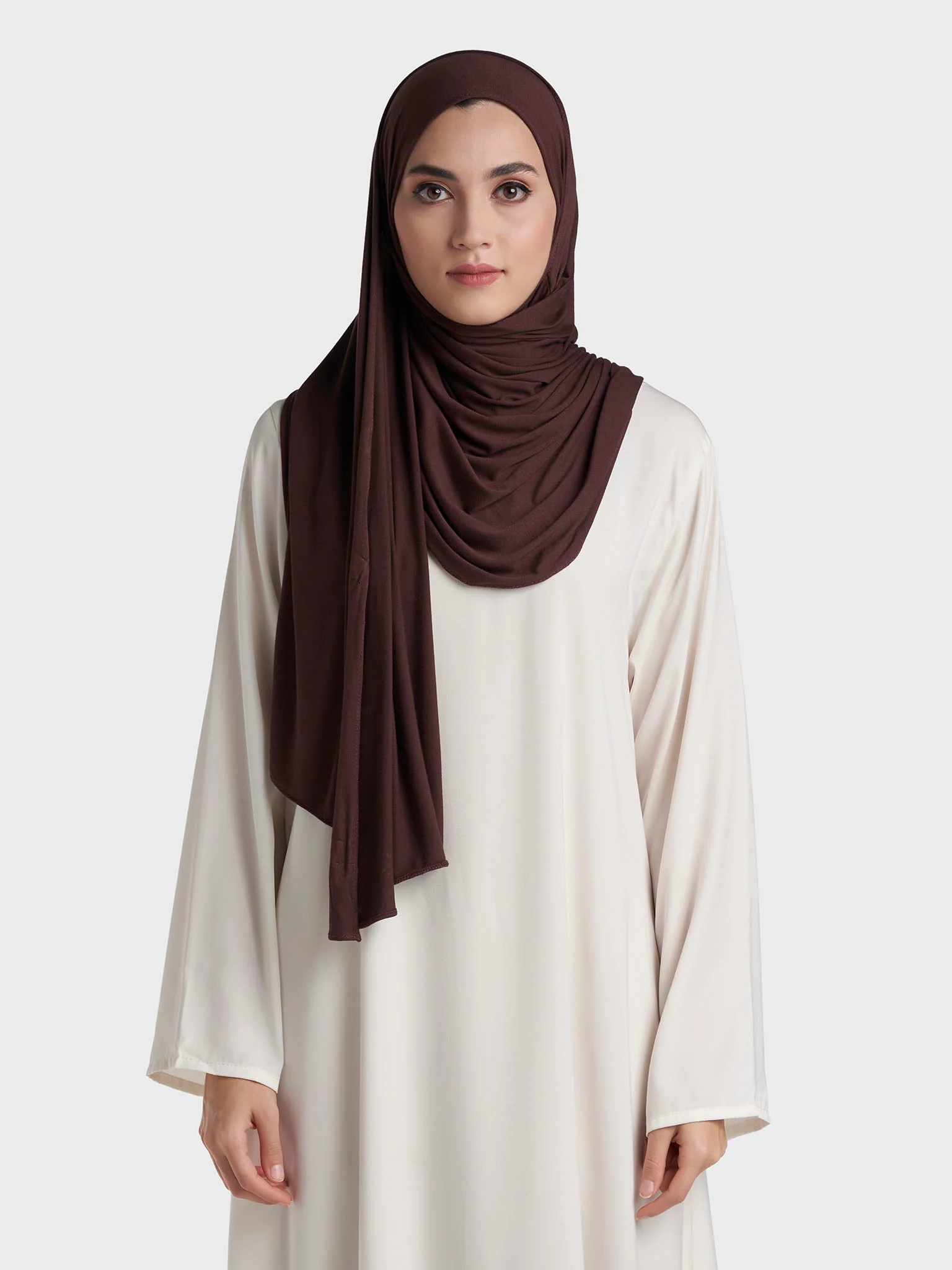Kashkha Jersey Plain Ready to Wear Hijab (SRKP1335L) - Image 44