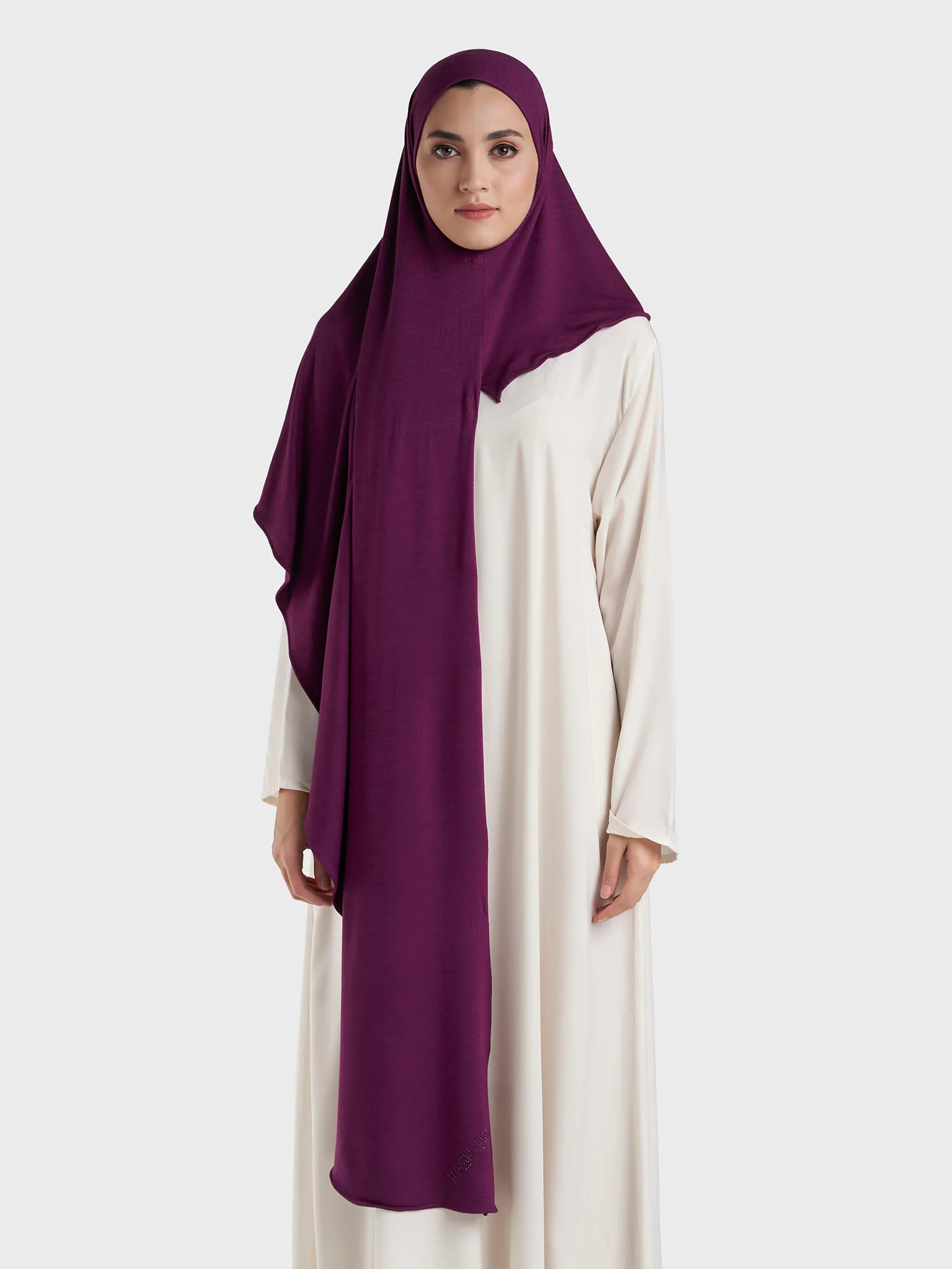 Kashkha Jersey Plain Ready to Wear Hijab (SRKP1335L) - Image 47