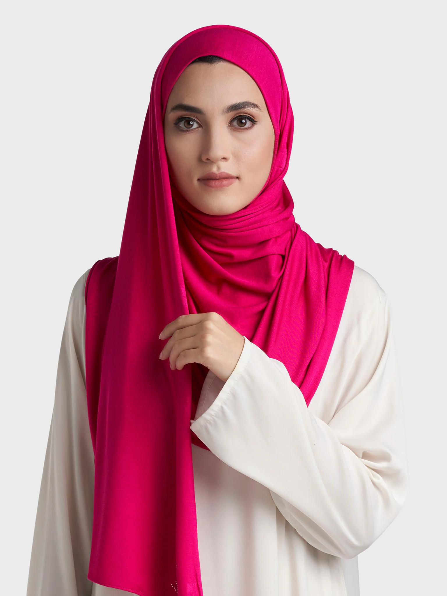 Kashkha Jersey Plain Ready to Wear Hijab (SRKP1335L) - Image 66