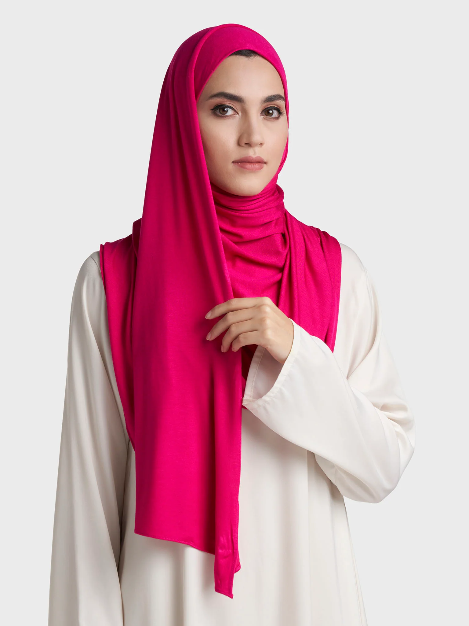 Kashkha Jersey Plain Ready to Wear Hijab (SRKP1335L) - Image 69