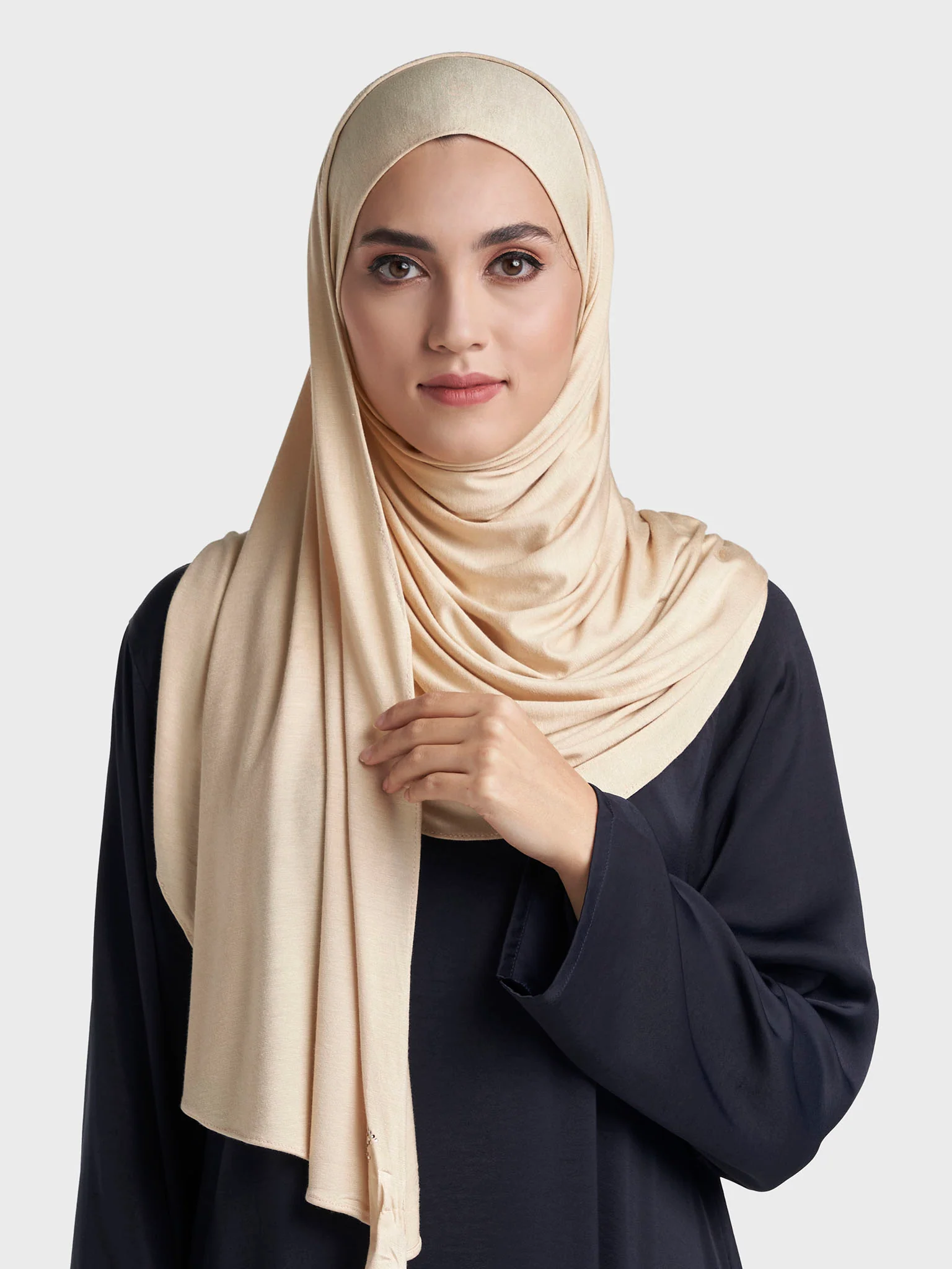 Kashkha Jersey Plain Ready to Wear Hijab (SRKP1335L) - Image 86