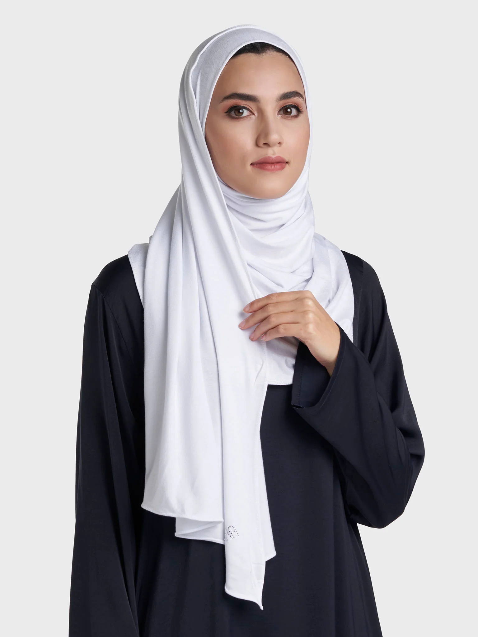 Kashkha Jersey Plain Ready to Wear Hijab (SRKP1335L) - Image 9