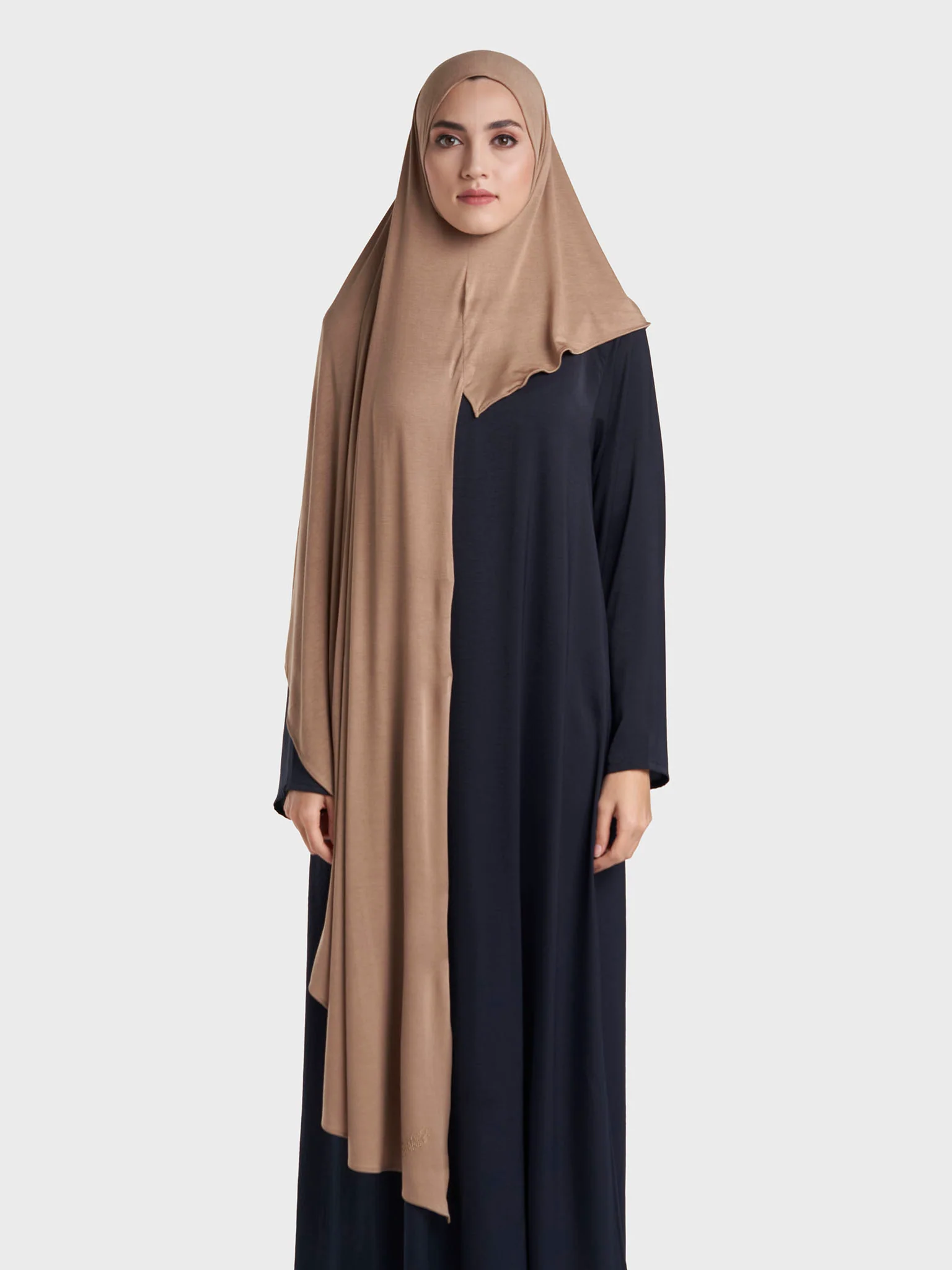 Kashkha Jersey Plain Ready to Wear Hijab (SRKP1335L) - Image 97