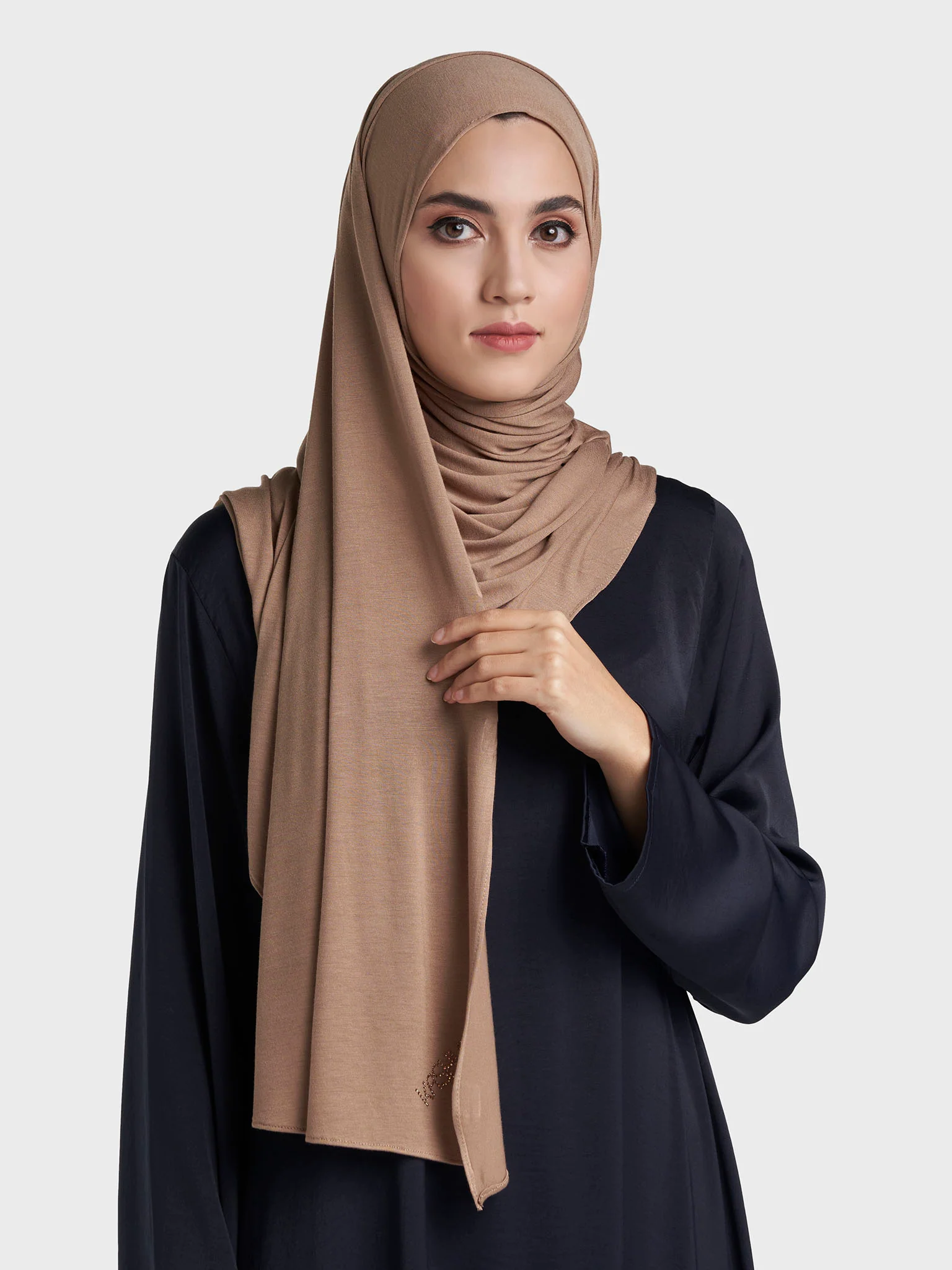Kashkha Jersey Plain Ready to Wear Hijab (SRKP1335L) - Image 99