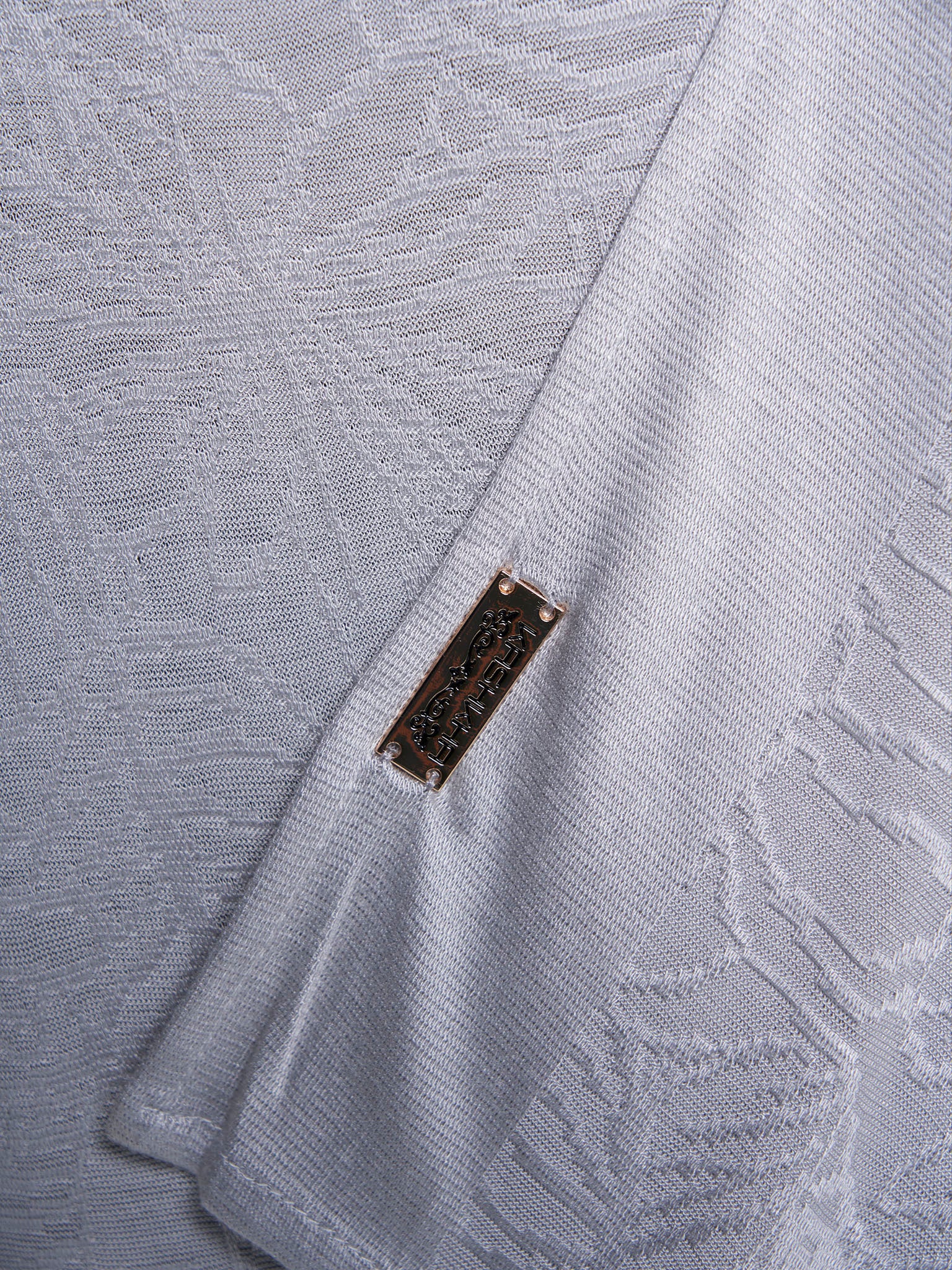 Solid Self Design Leaf Jacquard Print Hijab (KP18208L) - Image 21