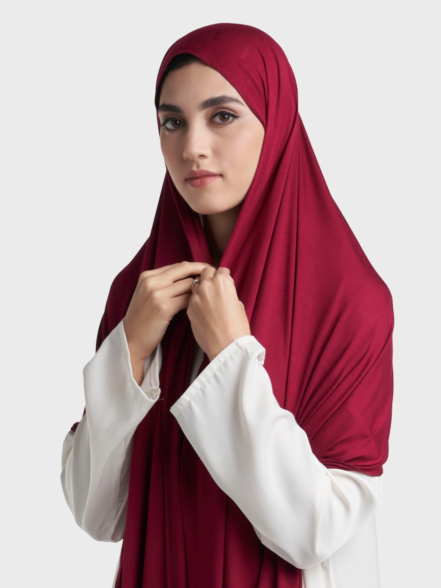 Essential - Plain Jersey Hijab (SR14376L) - Image 32