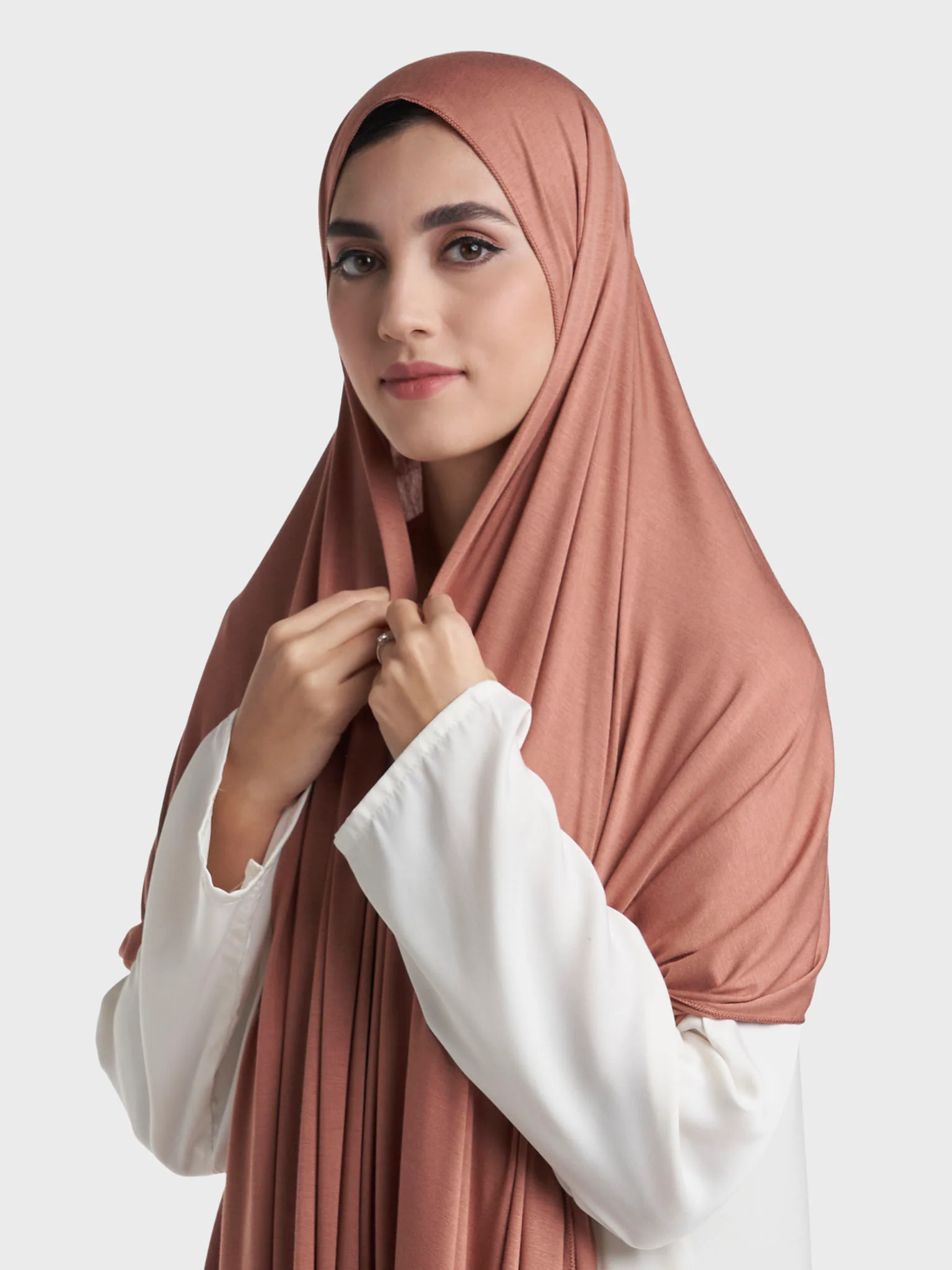 Essential - Plain Jersey Hijab (SR14376L) - Image 4