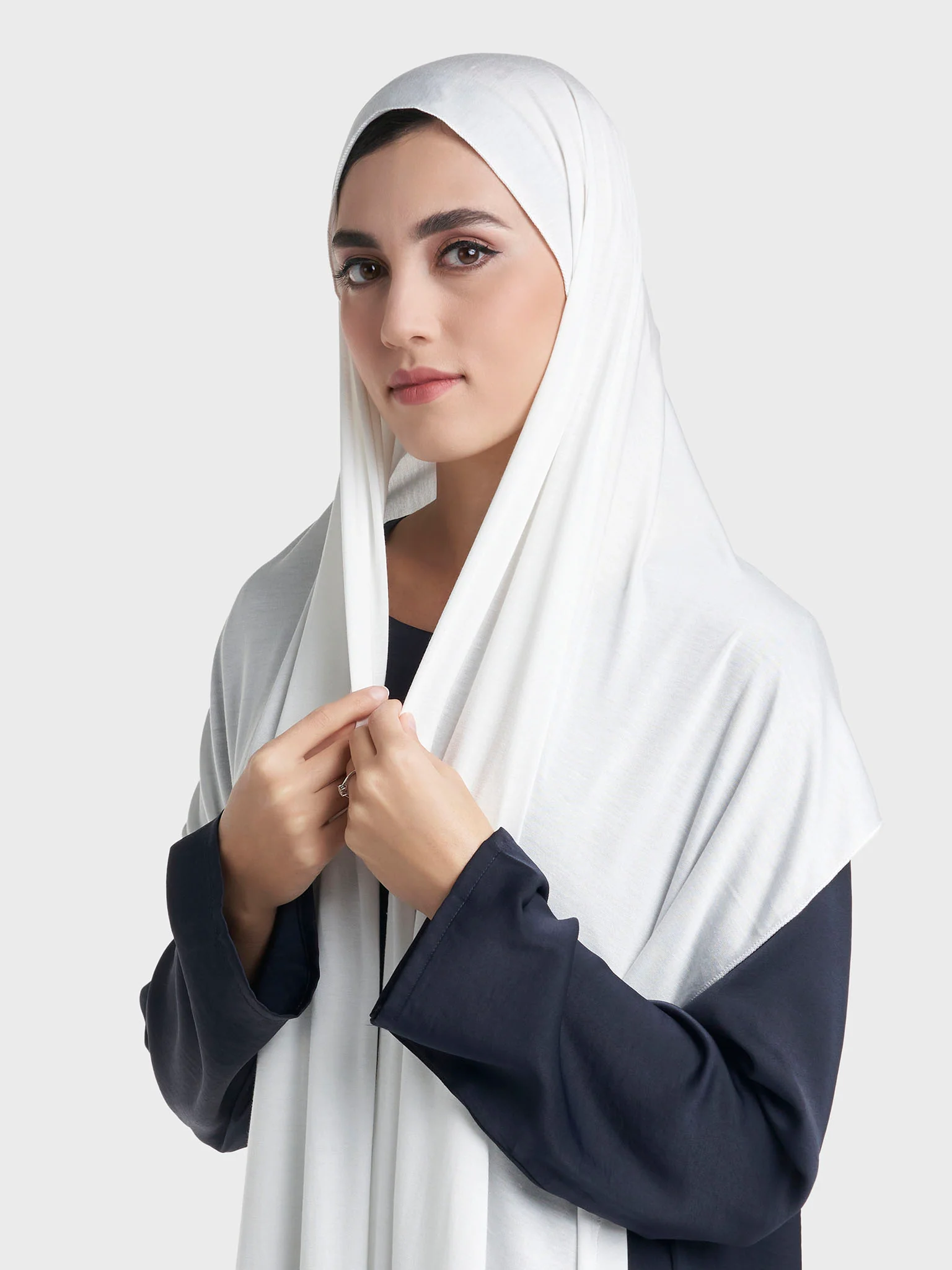 Essential - Plain Jersey Hijab (SR14376L) - Image 8