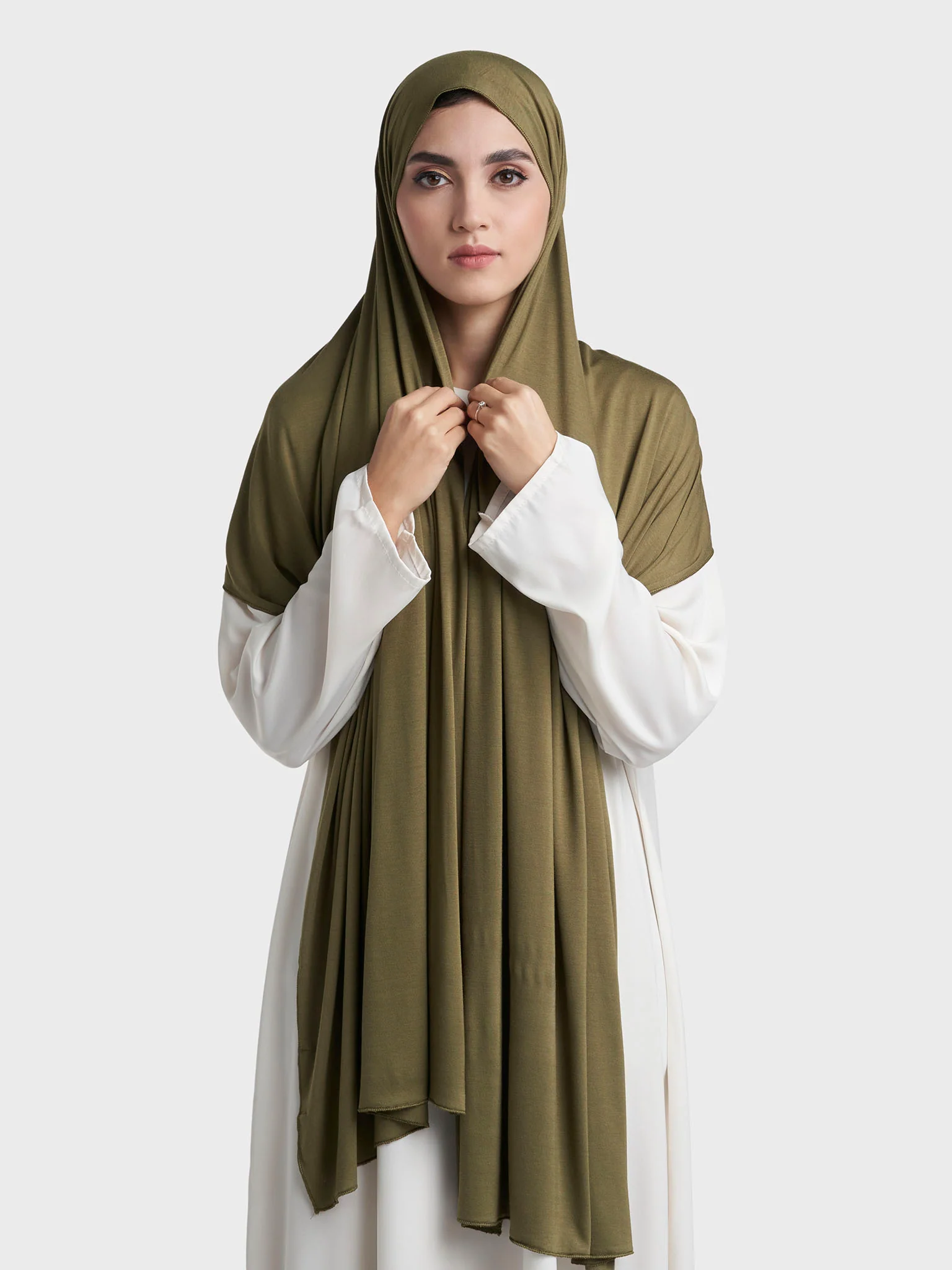 Essential - Plain Jersey Hijab (SR14376L) - Image 83